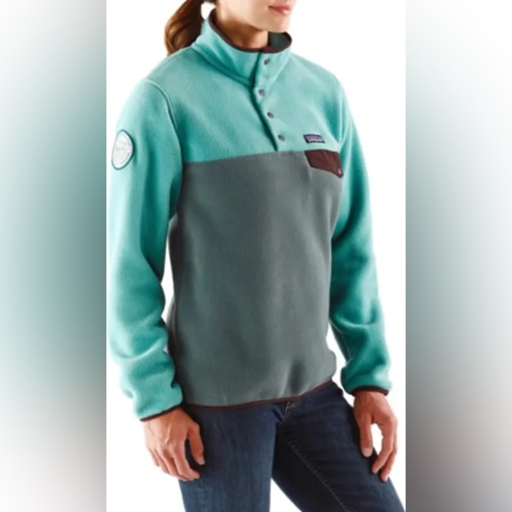 Patagonia Lightweight Synchilla Snap-T Conservation Alliance Fleece Sz Small